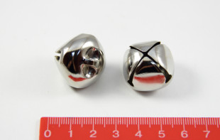 Металлические бубенчики 25 мм под никель