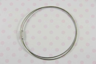 Основание для колье серый