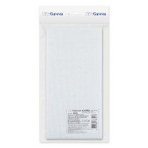 Канва K04L " Gamma" Aida №14 92% хлопок, 8% терилен 50 х 50 см ± 2 см белый с перламутровым люрексом