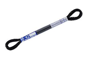 Нитки для вышивания " Gamma" мулине NM металлик 100% полиэстер 8 м М- 42 черный