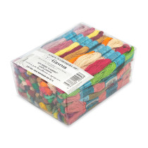 Нитки для вышивания Gamma набор мулине " Суперцена- 100" 100% хлопок 100 x 8 м Ассорти