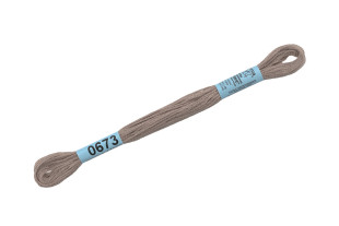 Мулине Гамма №0673 серый